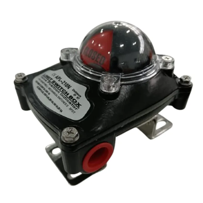 Limit switch box for actuators