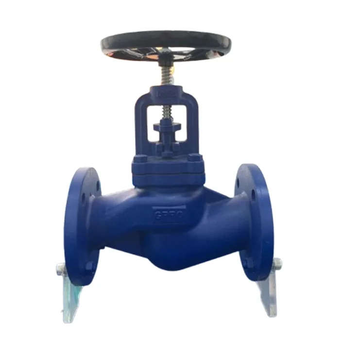 Cast steel bellow seal globe valve