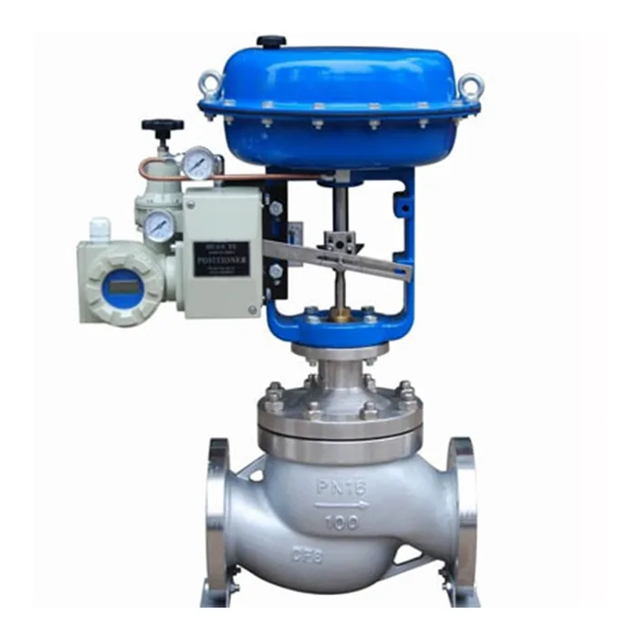 Pneumatic control globe valve