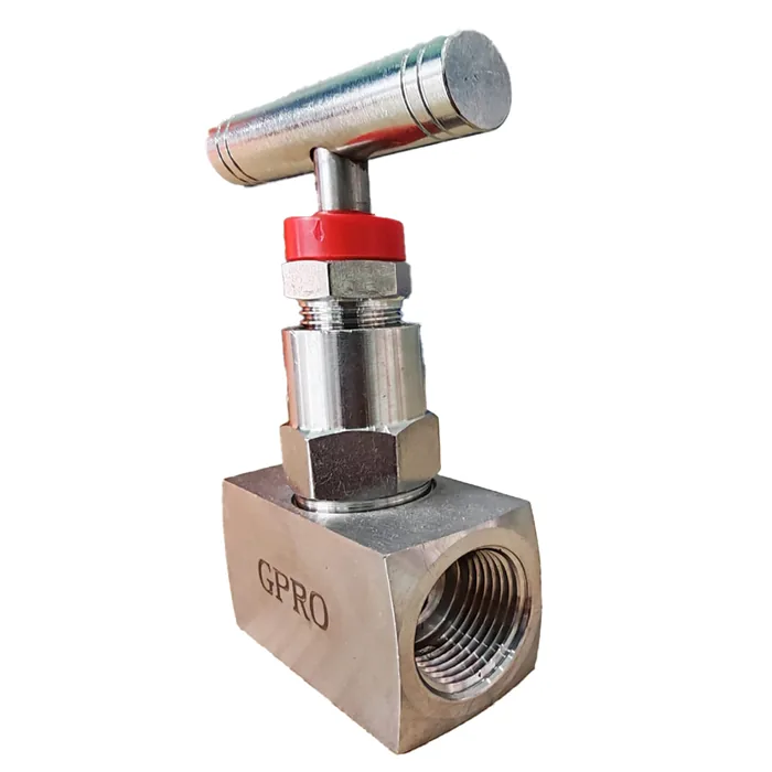 Stainless steel high pressure needle valve